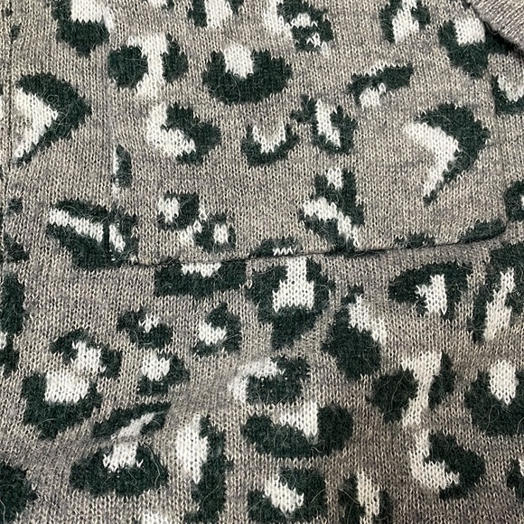 Cynthia Rowley Animal print cardigan - Picture 5 of 5